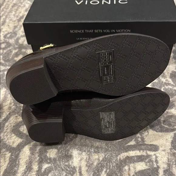 Vionic Women's Brown Ankle Boots - Picture 5 of 6